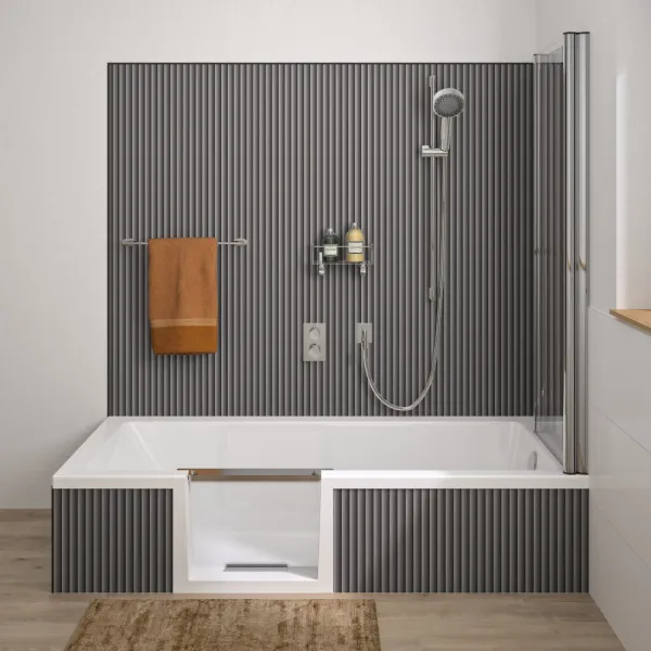 Foto 5 der Badewanne mit Tür von 160x70 bis 180x80 cm LIVORNO
