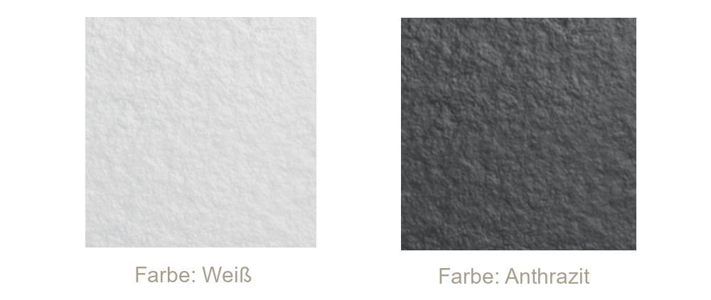Duschwanne Slatestone: Farben