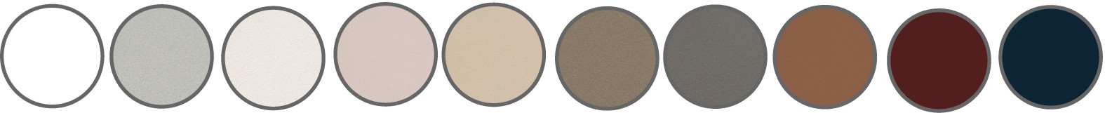 Farben bei Möbelserie Synergy