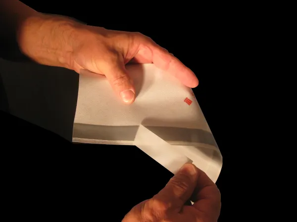 Klebestreifen der Zusatzoption: Dichtband für Duschwannen je lfd. Meter