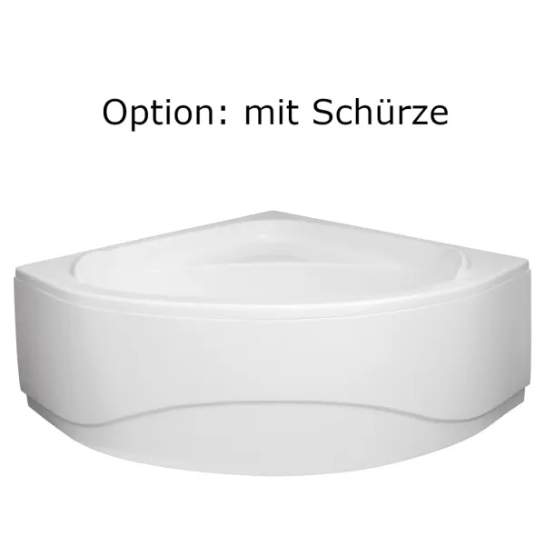 Option Schürze der Badewanne 140x140 cm STANDARD140