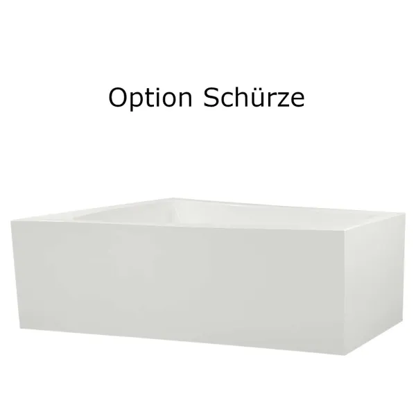 Schürze der Badewanne 170x125 und 180x135 cm MALIBU COMFORT - Raumsparwanne