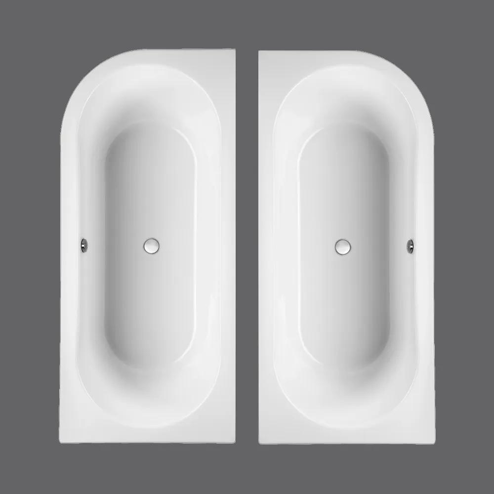 Badewanne 170x75 und 180x80 cm PRIMO DUO
