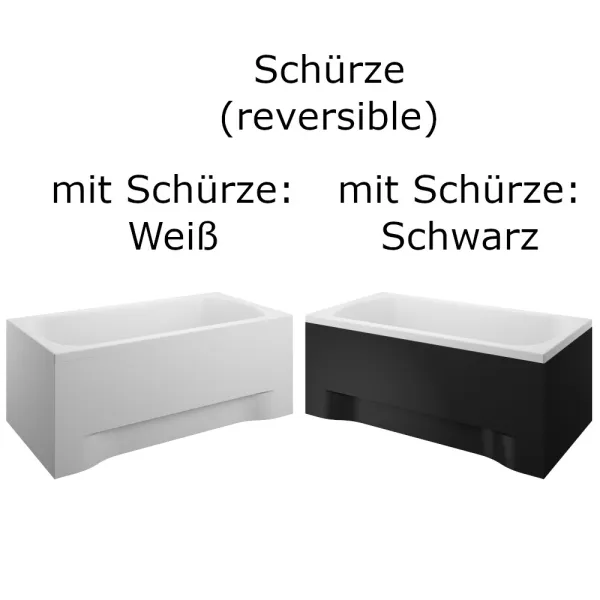 Schürze der der Badewanne Classic in verschiedenen Größen