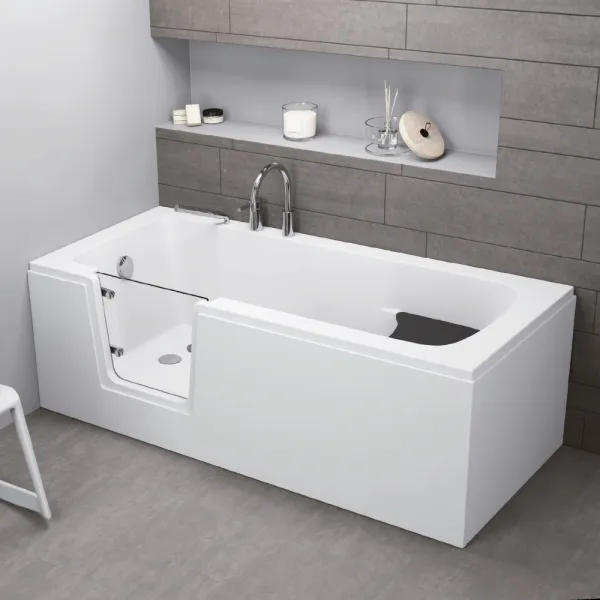 Badewanne mit Tür 140x70, 150x75, 160x75, 170x75 und 180x80 cm PAVO