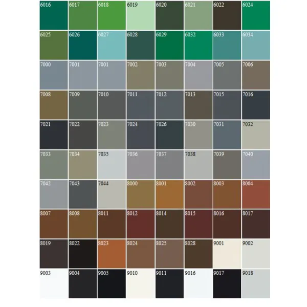 RAL-Farben Seite 2 des Duschbecken aus Mineralguss nach Ihren Vorgaben auf Maß gefertigt