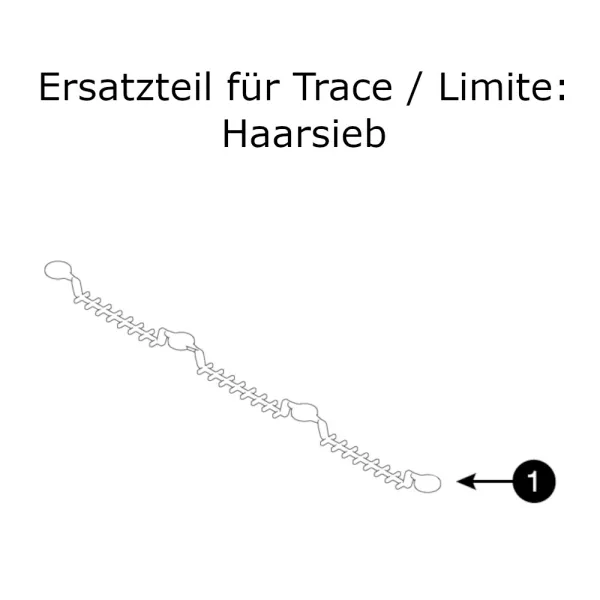 Detailansicht für Ersatzteil Mineralguss (Trace / Limite): Haarsieb