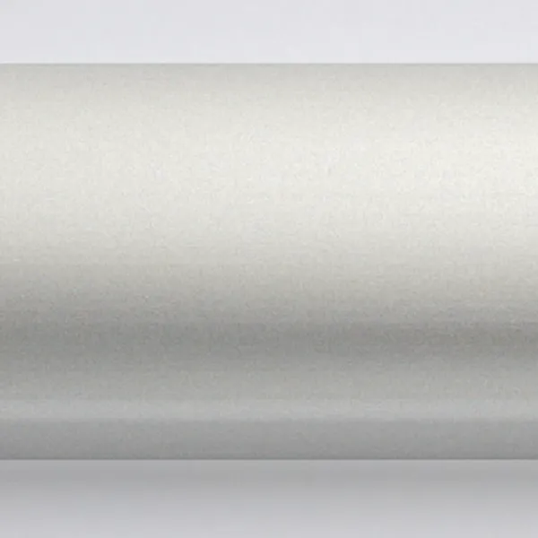Profilfarbe der Pendeltüren für Nische mit ESG-Glas: 6 mm, alu silber matt