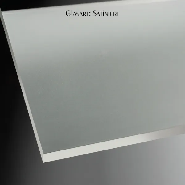 Satinierung für Glas (2-teilige Duschelemente)