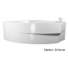 Schürze der Badewanne 1500x1500 mm  / 150x150 cm  AURIGA - Acryl Eckbadewanne