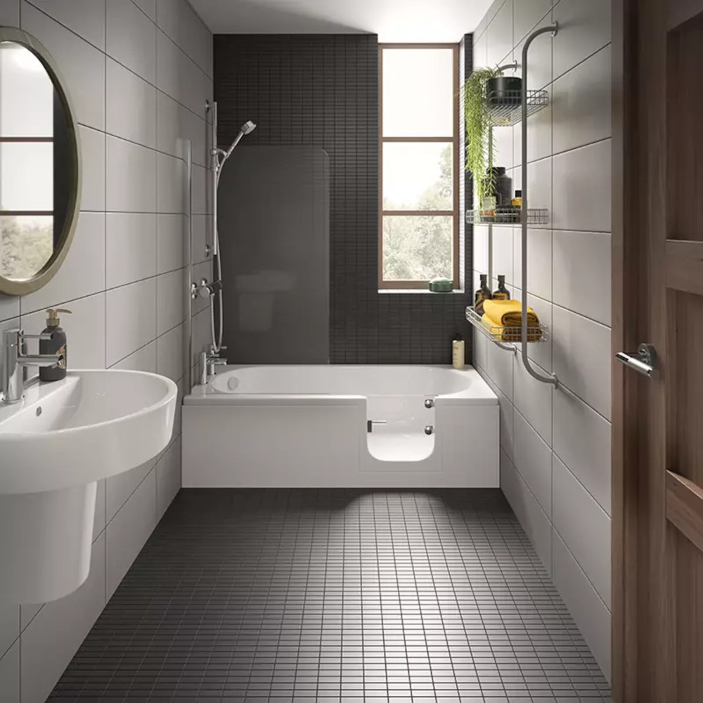 Badewanne mit Tür 150x70 cm / 170x70 cm HOCASCADE