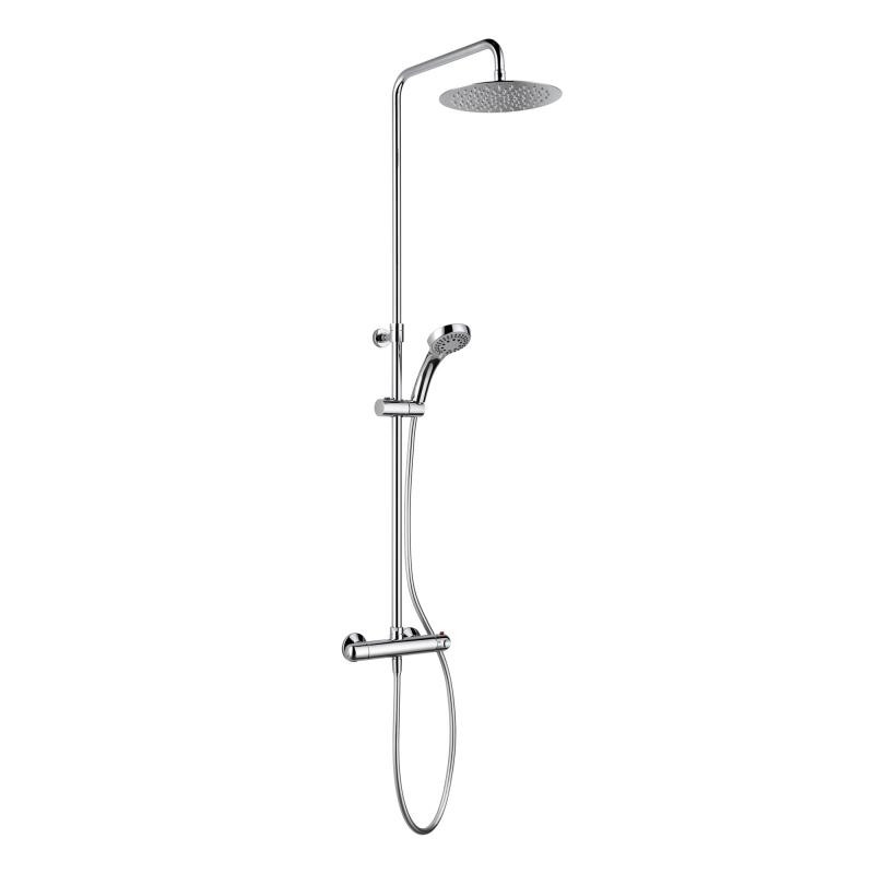 Brauseset (Typ 900) mit Thermostat, Hand- u. Regenbrause