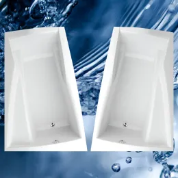 Badewanne 160x105cm ARA - eine Raumsparwanne aus Acryl