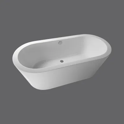 Badewanne 160x75, 170x80 und 180x80 cm NOA - Ovalbadewanne