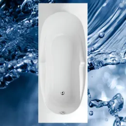 Badewanne 1700x700 mm  / 170x70 cm  IBIZA - Acryl Rechteckbadewanne
