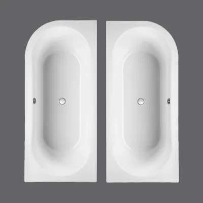 Badewanne 170x75 und 180x80 cm PRIMO DUO