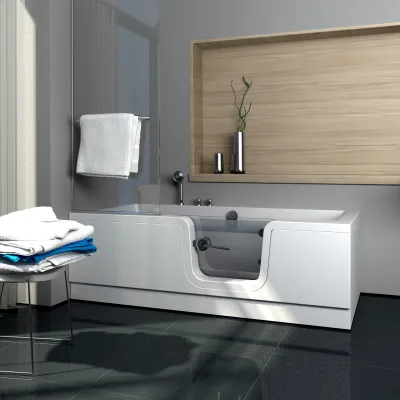 Badewanne mit Tür 170x80 cm PUERTA