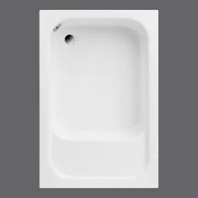 Duschwanne mit Sitz RONI 120x80 cm