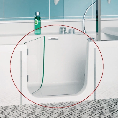 Badewanne mit Tür Ersatzteil Kistyle: Dichtungssatz Tür