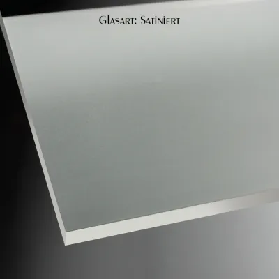 Satinierung für Glas (3-teilige Duschelemente)